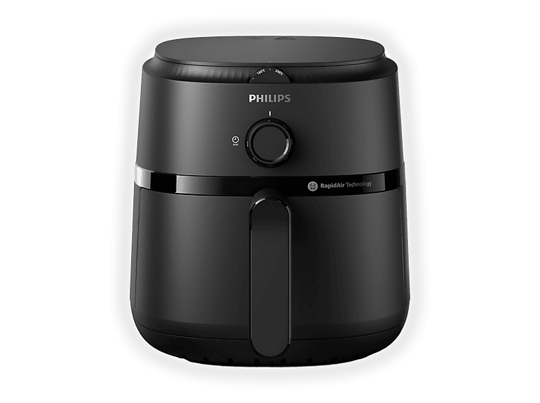 PHILIPS Airfryer Serie 1000 da 4.2L NA120/00 FRIGGITRICE AD ARIA, capacità 4,2 l, Max potenza 1500 W, Nero