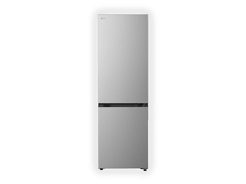 FRIGORIFERO COMBINATO LG GBBSJ2CCPY FIT & MAX, Capacità netta totale 375 l, Rumorosità: 34 dB(A), LAN wireless, 3 ripiani, Dimensioni: L 59,7 cm A 203 P 67,4 cm, Prime Silver, Classe C