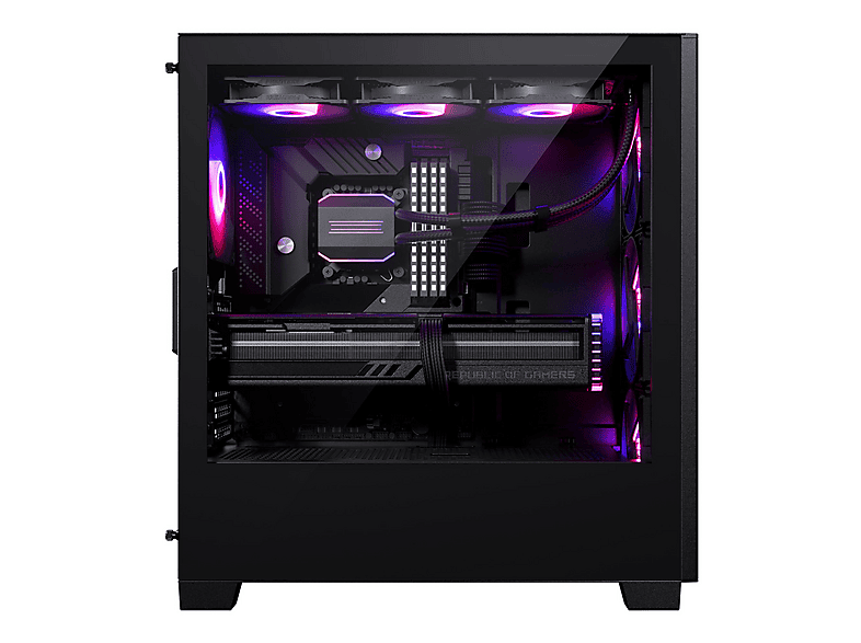 Thumbnail - PHANTEKS XT Pro Ultra, Midi-Tower, E-ATX, Tempered Glass, D-RGB PC-Gehäuse, Schwarz