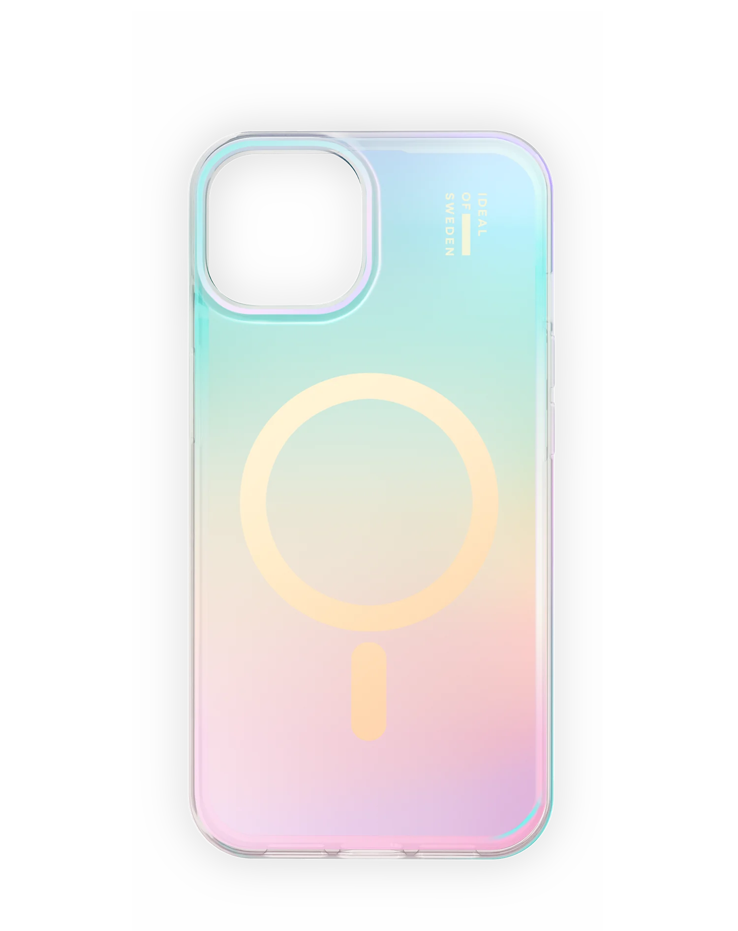 IDEAL OF SWEDEN iPhone 13/14/15/16e Magsafe kompatibilis átlátszó tok, szivárványos (IDCLCMS-I2361-527)