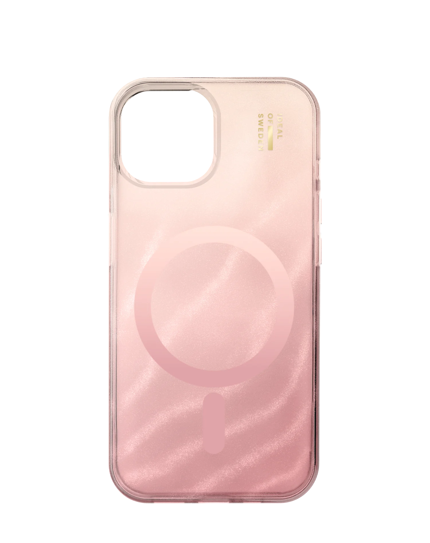 IDEAL OF SWEDEN iPhone 13/14/15/16e Magsafe kompatibilis átlátszó tok, rózsapír (IDCLCMS-I2361-563)