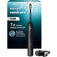 MediaMarkt PHILIPS Sonicare 5500 Series HX7111/01 Elektrische tandenborstel Zwart aanbieding