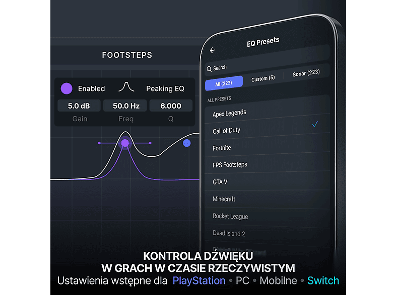 Słuchawki bezprzewodowe STEELSERIES Arctis Nova 7P Gen 2 Czarny – zdjęcie 2
