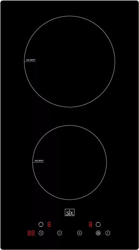 SLX 5VF-2S Beépíthető kerámia főzőlap