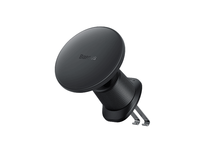 Soporte de móvil para coche - Baseus CW01, Universal, 15W, Fijación magnética, Ángulo ajustable, Para rejilla ventilación, Negro Cluster