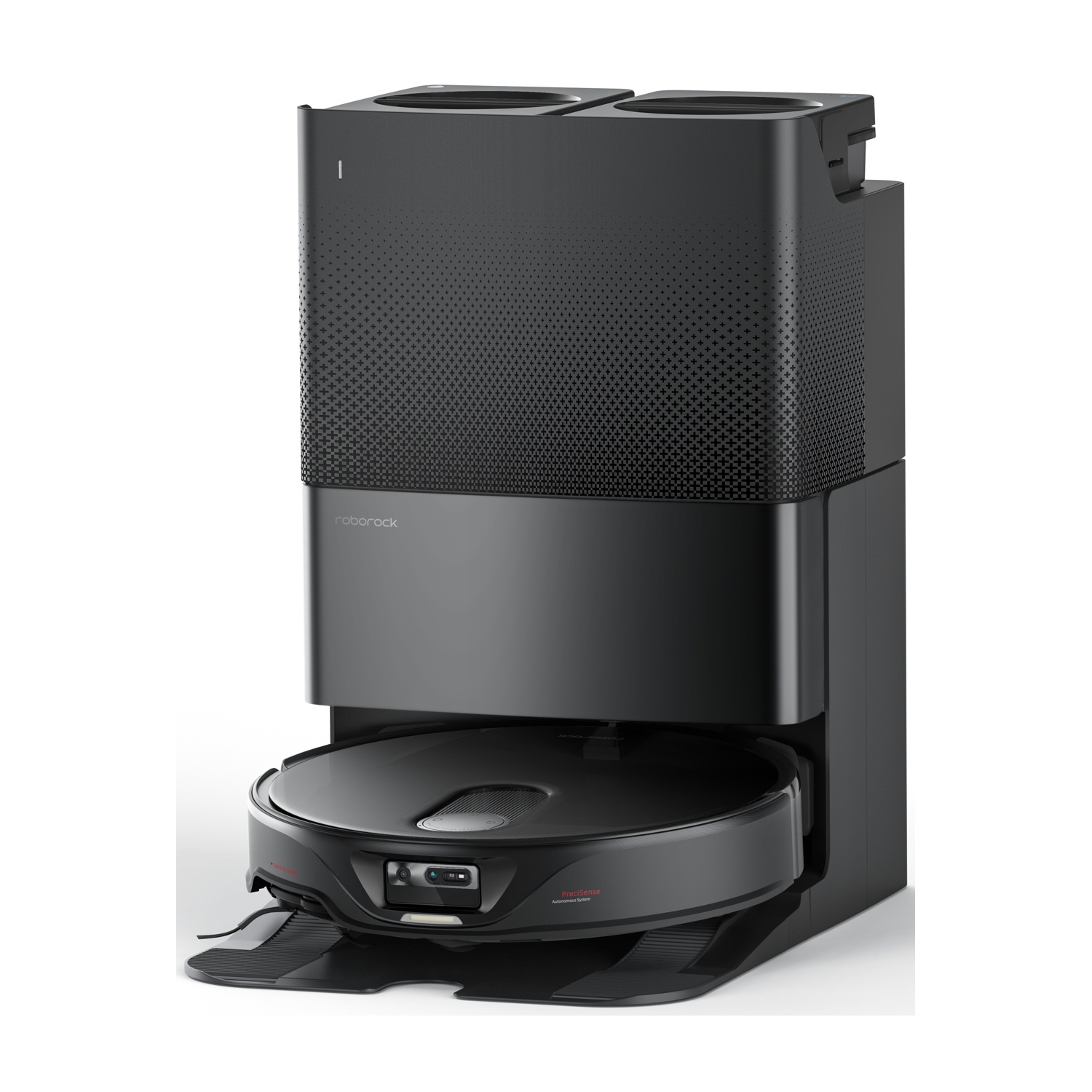 Robot aspirapolvere e lavapavimenti Roborock Qrevo Slim, Aspirazione 11.000 Pa, Lavaggio asciugatura automatica del panno, Spazzole a doppia