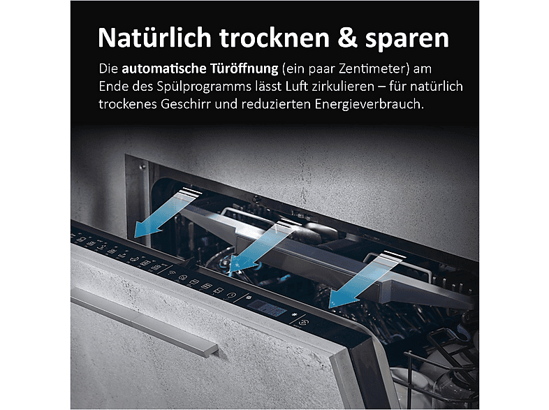 Thumbnail - HAIER XU 4C4E1S-84 Washlens Plus Serie 2 Geschirrspüler (unterbaufähig, 597 mm breit, 44 dB (A), C)