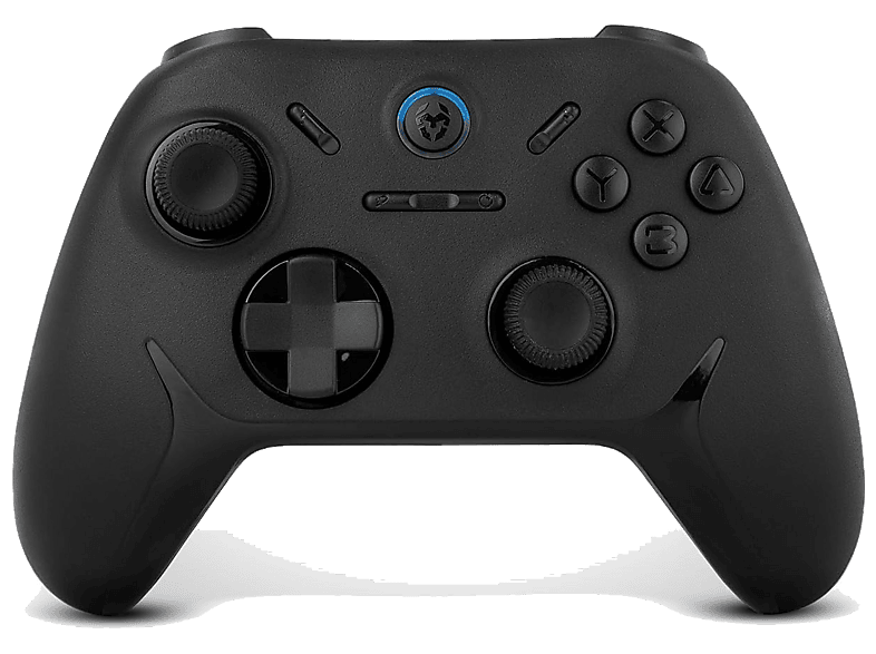 Mando Nintendo Switch - Krom Kadoer, Para 1 y 2, PC, iOS Android, Inalámbrico, Negro