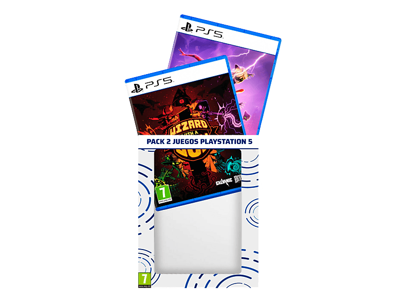 PS5 Pack 2 juegos: Ladybug Miraculous: Paris Under Siege + Wizard with a Gun