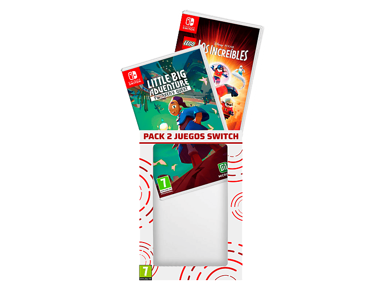 Nintendo Switch Pack 2 juegos: LEGO Los Increíbles + Little Big Adventure: Twinsen's Quest