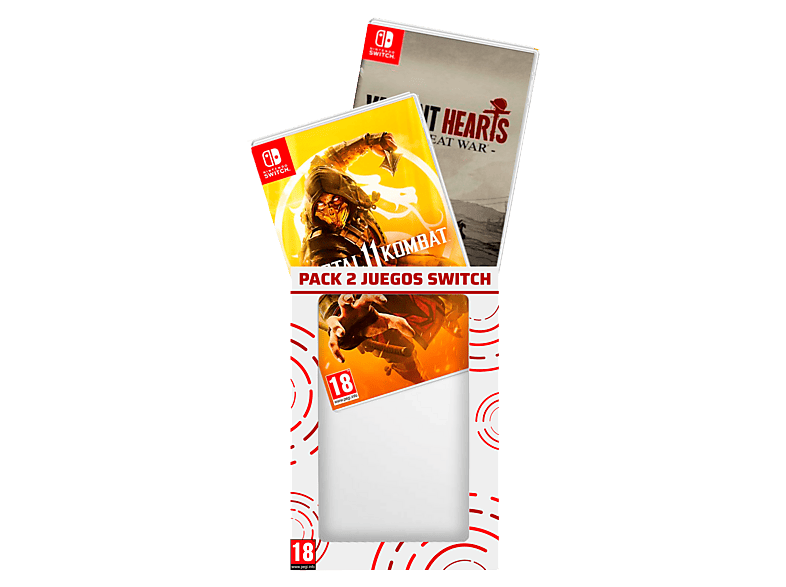 Nintendo Switch Pack 2 juegos: Mortal Kombat 11 + Valiant Hearts: The Great War