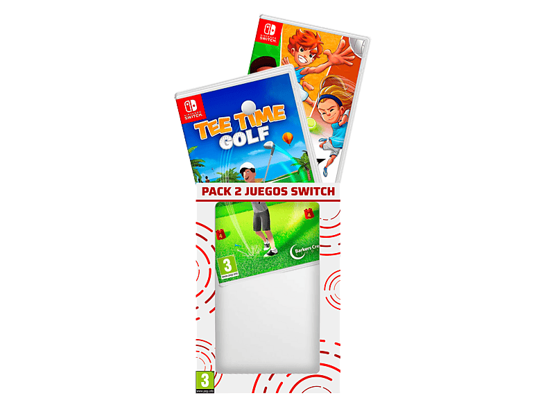 Nintendo Switch Pack 2 juegos: Tee Time Golf + Super Sports Blast