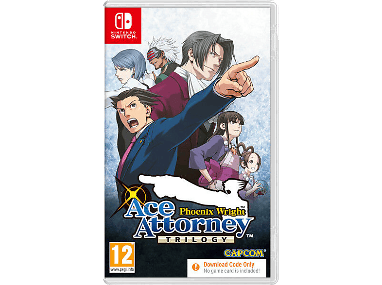 Nintendo Switch Phoenix Wright Ace Attorney Trilogy (Código en la caja)