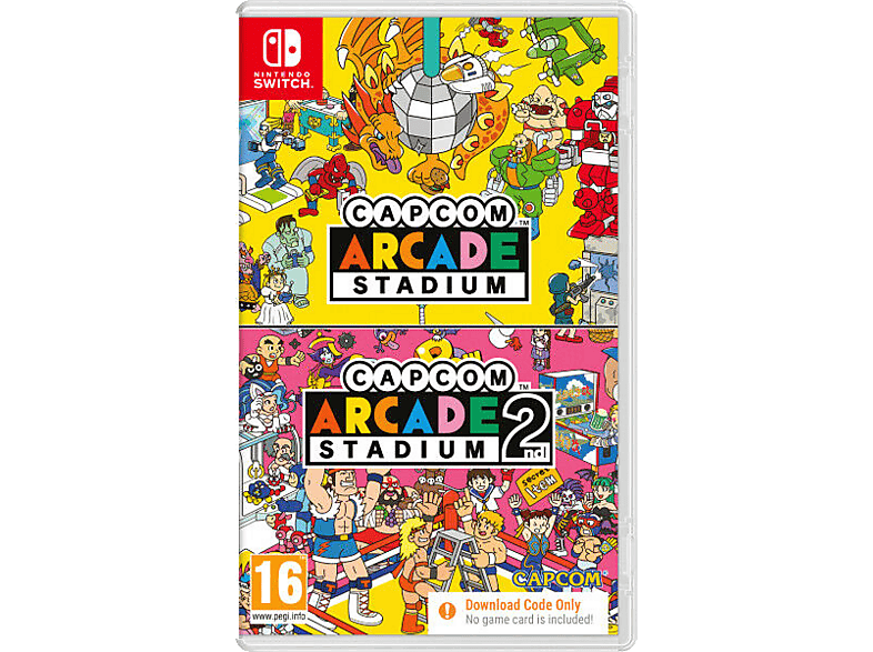 Nintendo Switch Capcom Arcade Stadium: Bundle 1 + 2 (Código en la caja)