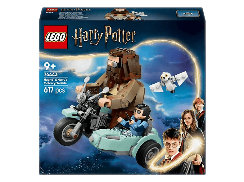 LEGO Harry Potter 76443 Przejażdżka motocyklowa Hagrida