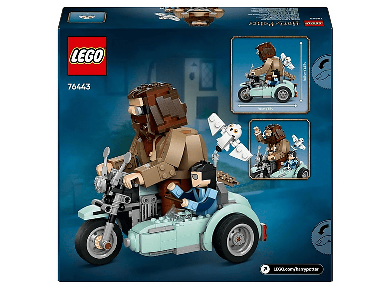 LEGO Harry Potter 76443 Przejażdżka motocyklowa Hagrida – zdjęcie 2