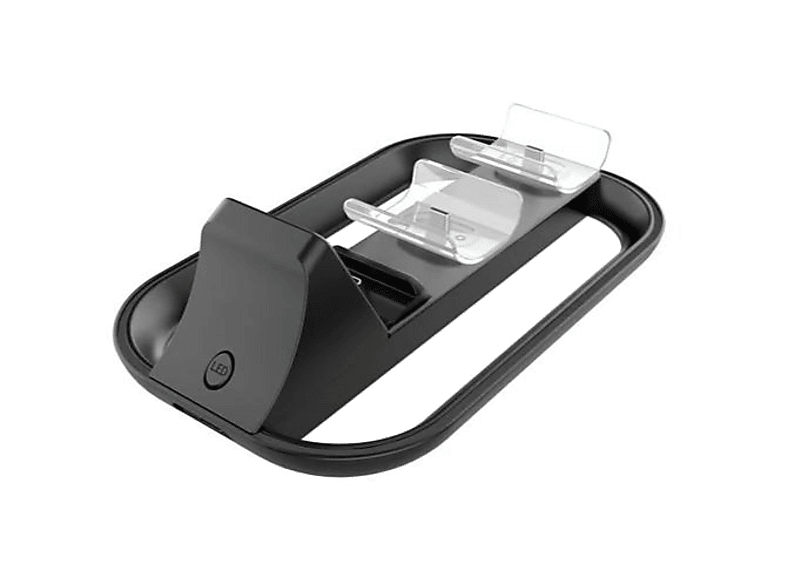 Base de carga - Nacon TriDock Charger, Para Nintendo Switch 2, Iluminación RGB, Negro