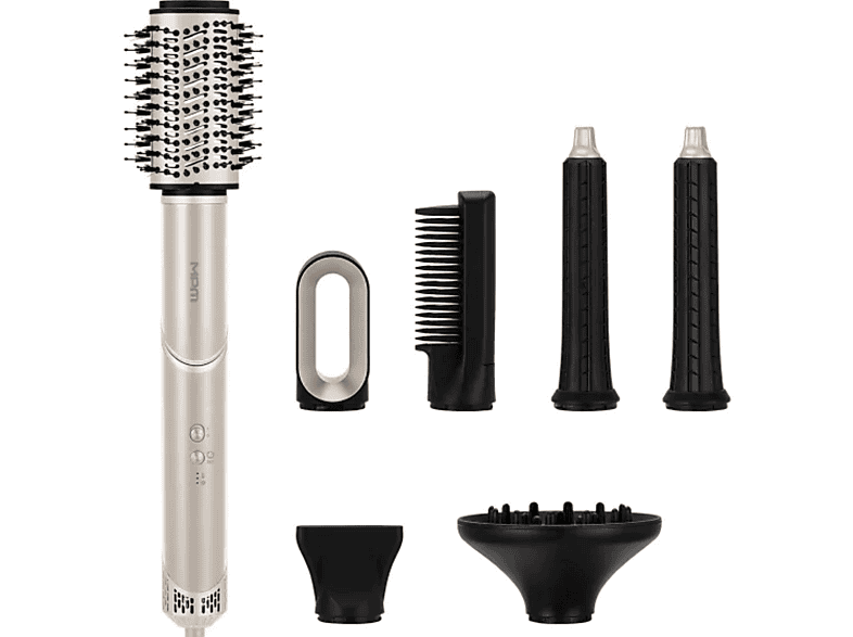 Lokówko-suszarka MPM MLW-26 Beżowo-czarny