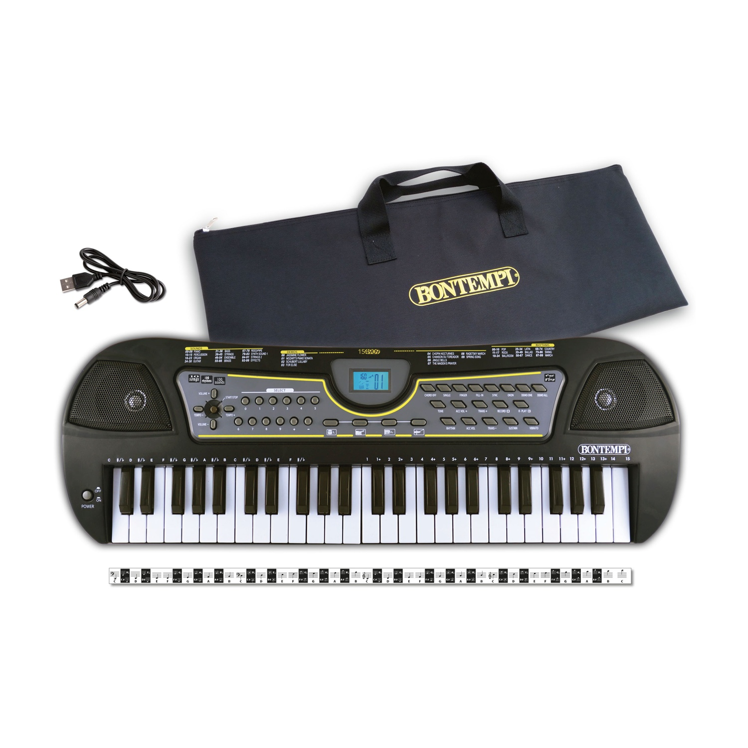 Tastiera Digitale Bontempi Tastiera 49 tasti medio