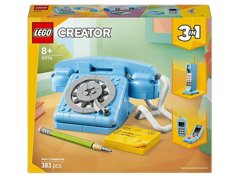 LEGO Creator 31174 Telefon w stylu retro