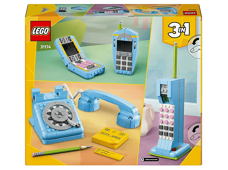 LEGO Creator 31174 Telefon w stylu retro – zdjęcie 3