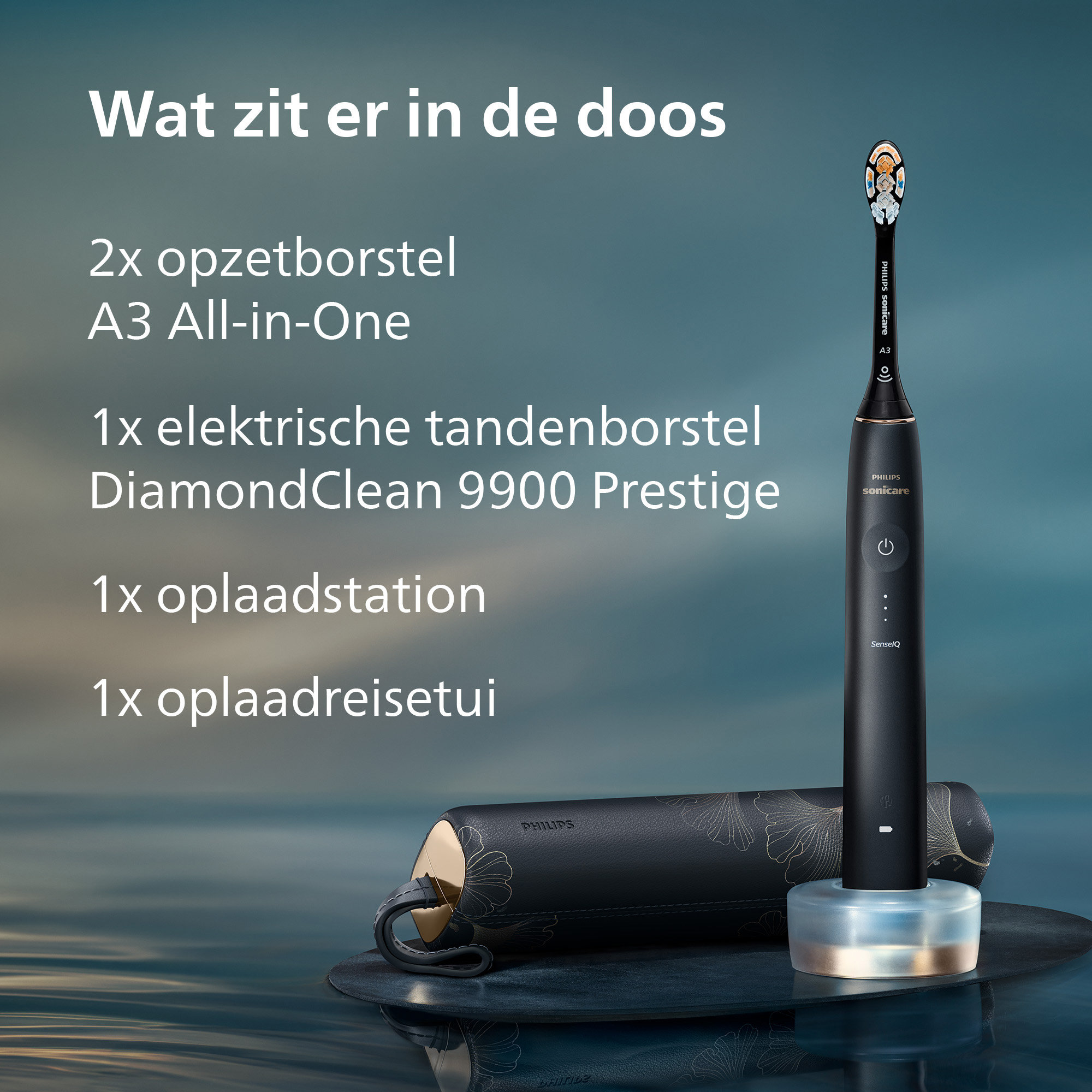 PHILIPS Sonicare Prestige 9900 met SenseIQ HX9992/42 Elektrische