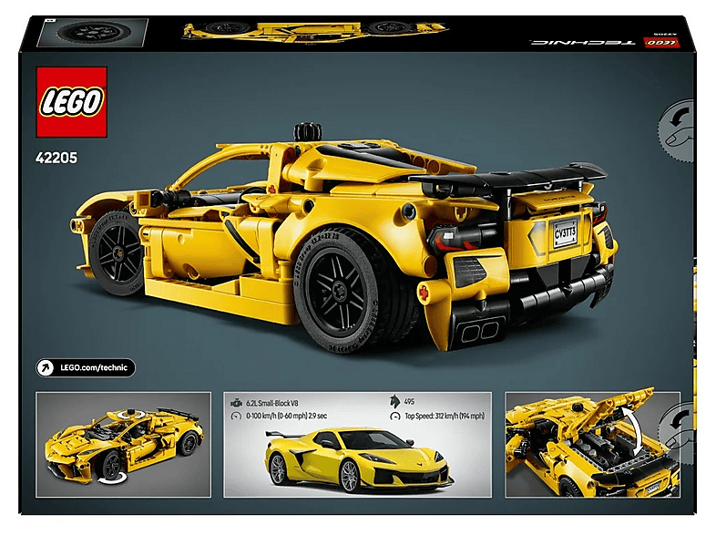 LEGO 42205 Technic Chevrolet Corvette Stingray – zdjęcie 2