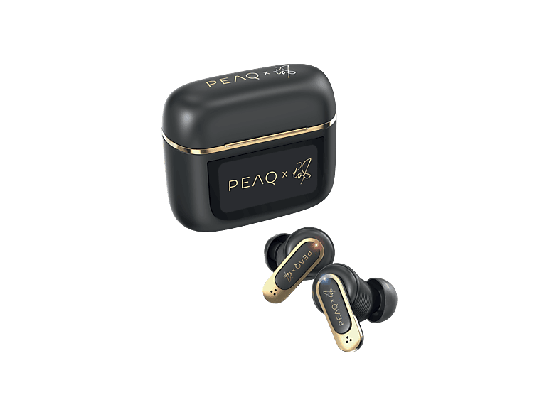 PEAQ ICONIC Sound 2 - PTW-5000-RW TWS, In-ear Kopfhörer Bluetooth Schwarz