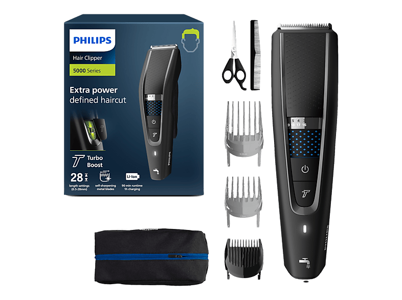 PHILIPS Hairclipper Series 5000 HC5632/15 Zwart kopen? | MediaMarkt