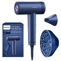 MediaMarkt PHILIPS 8000 series BHD839/10 Föhn adriatic blauw aanbieding