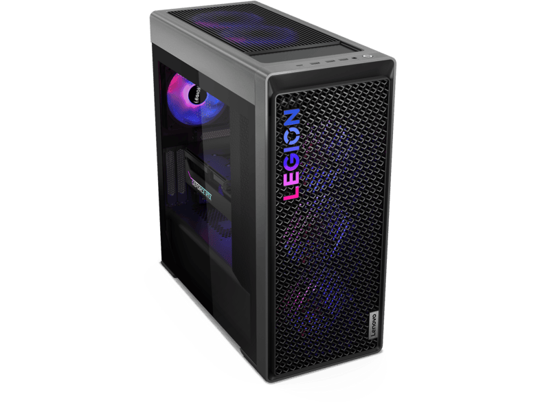 LENOVO Legion T7 34IAS10 Gaming Desktop, Intel® Core™ Ultra 7 265KF, 20C (8P + 12E), 32 GB RAM, 2000 GB SSD, GeForce RTX™ 5080, Windows 11 Home, Sturmgrau — Foto 2 von 5