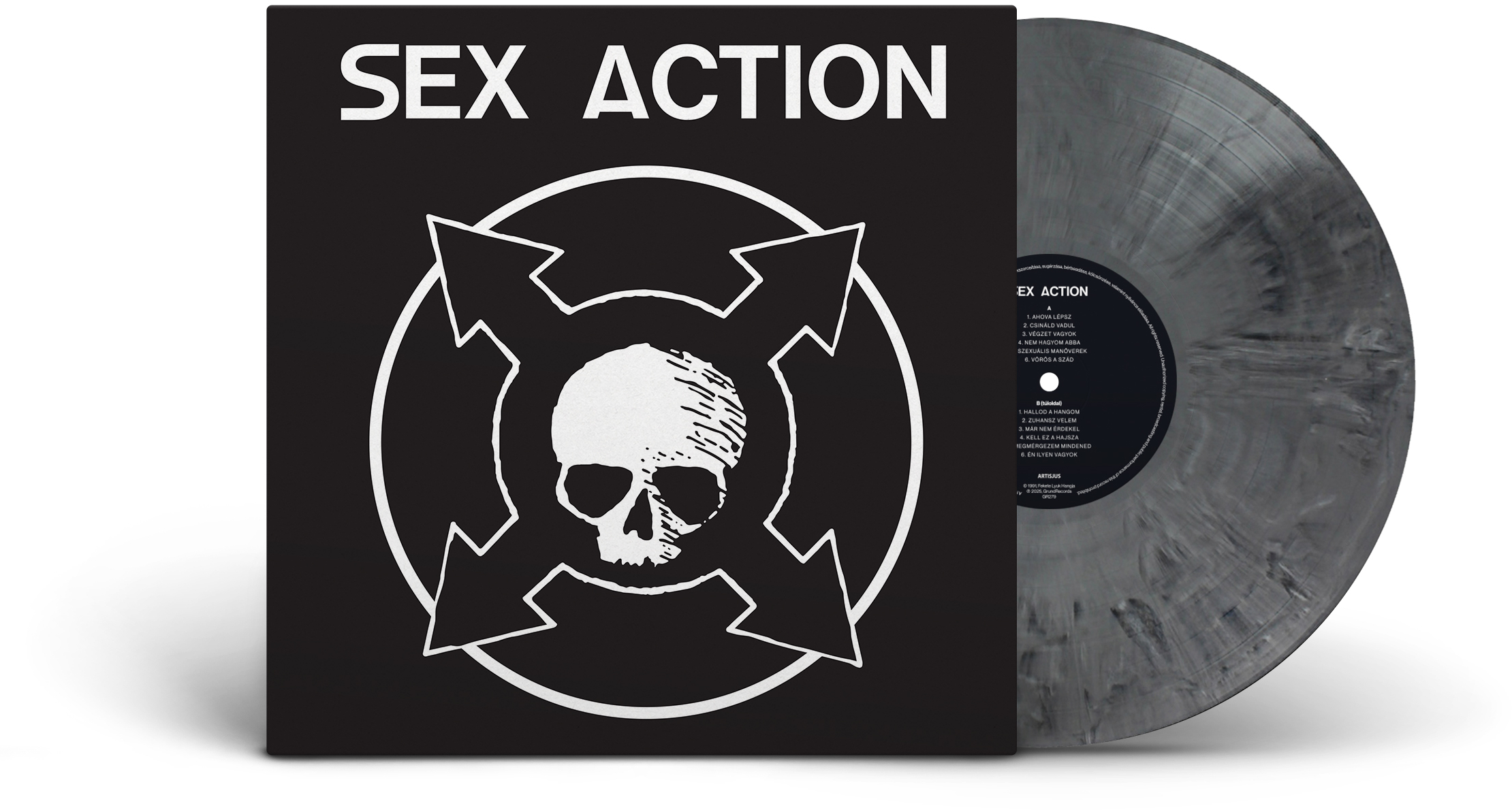 Sex Action - (35. jubileumi újrakiadás) (Márványszürke lemez) (Vinyl LP (nagylemez))