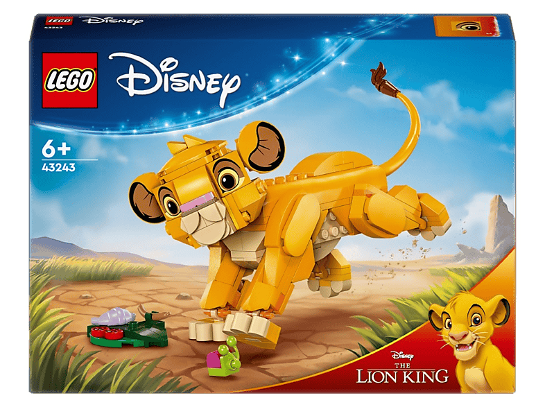 LEGO DISNEY CLASSIC 43243 Król Lew — lwiątko Simba