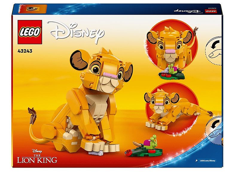 LEGO 43243 Disney Król Lew - lwiątko Simba – zdjęcie 3