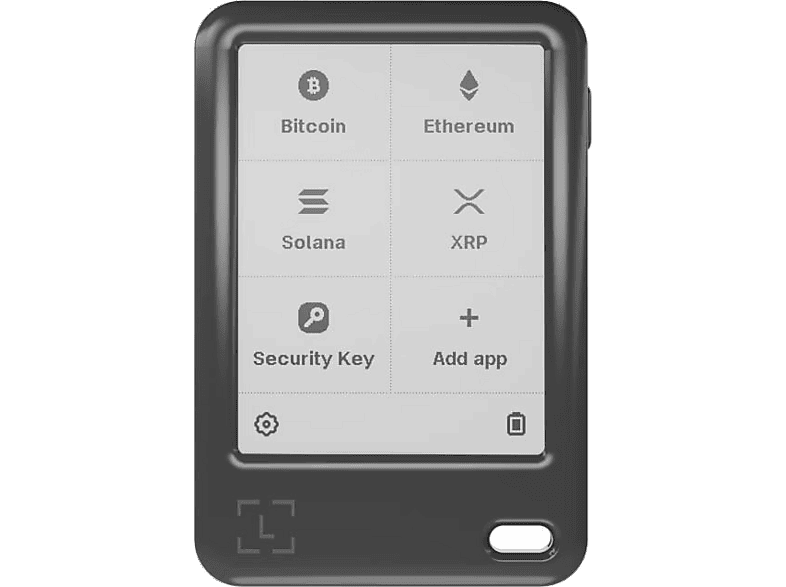 REACONDICIONADO Seminuevo Excelente Lector de tarjetas - Ledger Nano Gen 5, Recovery Key, Gris