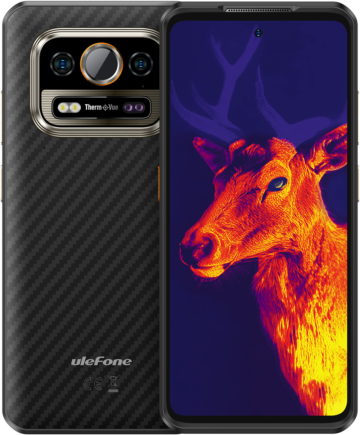 ULEFONE ARMOR 25T 4G 8/256 GB DualSIM Fekete Kártyafüggetlen Okostelefon