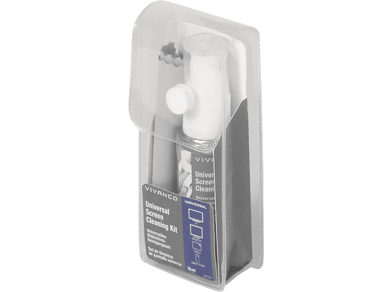 Vivanco 15668 Universelles Bildschirmreinigungsset, 30 ml