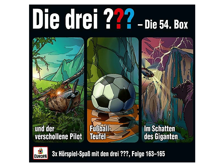 Die Drei ??? - 54. Box (Folgen 163 - 165) - (CD)