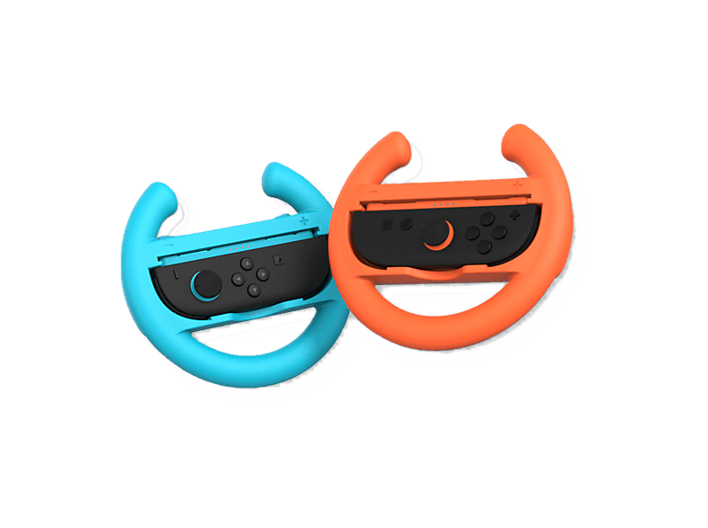 Yaxo YGWSJCH01CM Joy-Con Wheels Set do Nintendo Switch 2 Czerwono-niebieski