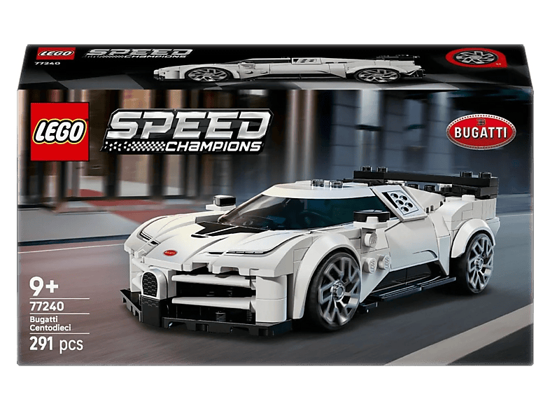 LEGO Speed Champions 77240 - Hipersamochód Bugatti Centodieci