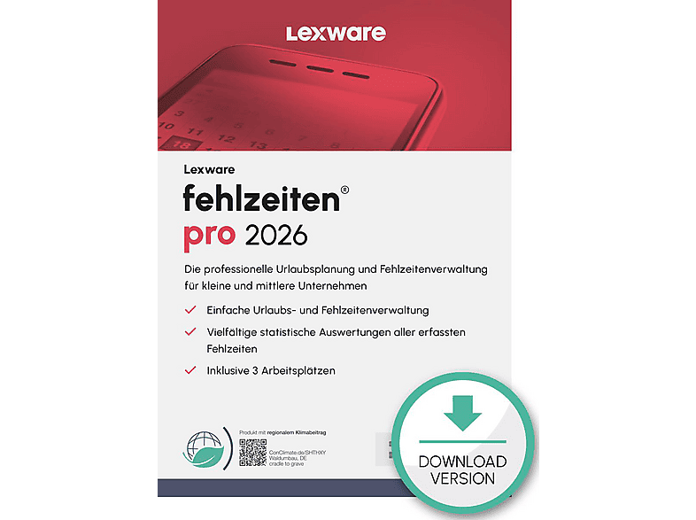 FEHLZEITEN PRO 2026 (365-TAGE) - [PC]