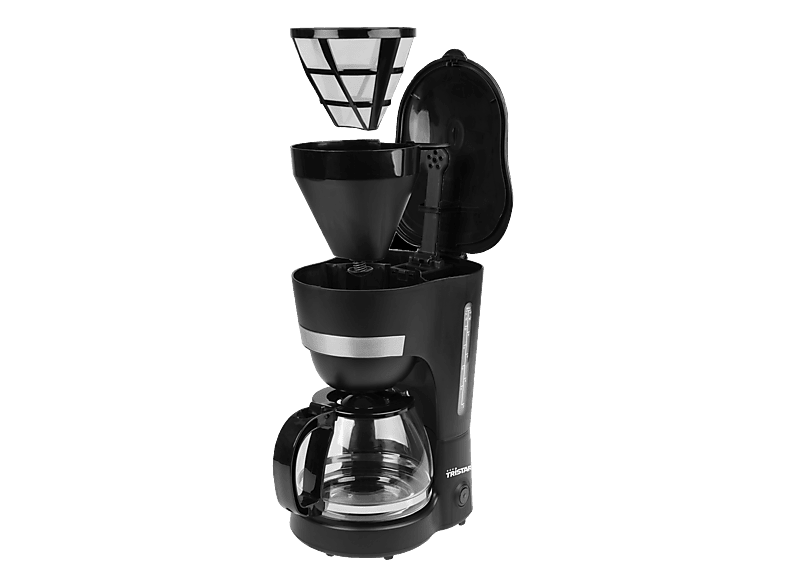 TRISTAR CM-1282 Filterkaffeemaschine 12 Tassen Schwarz/Edelstahl