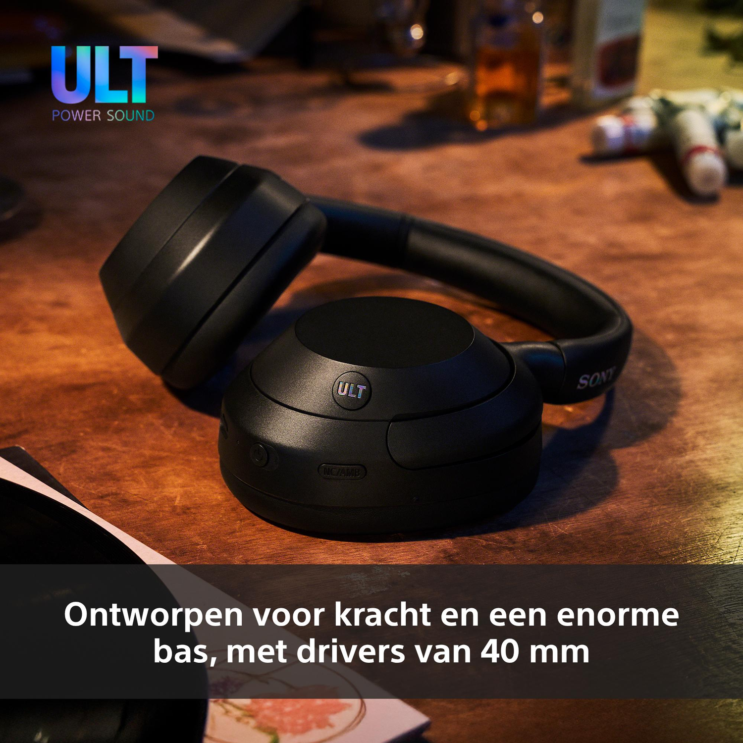 SONY ULT Wear Hoofdtelefoon Zwart kopen? | MediaMarkt
