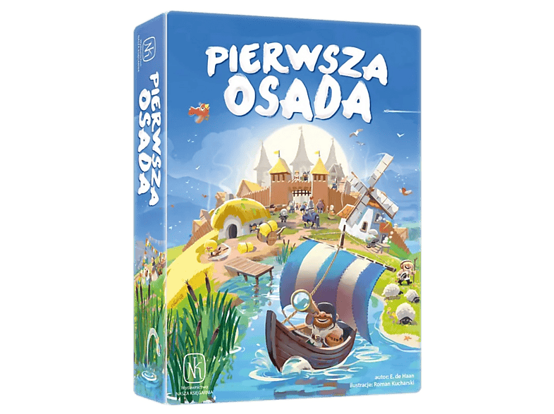 Gra karciana NASZA KSIEGARNIA Pierwsza osada Wielokolorowy