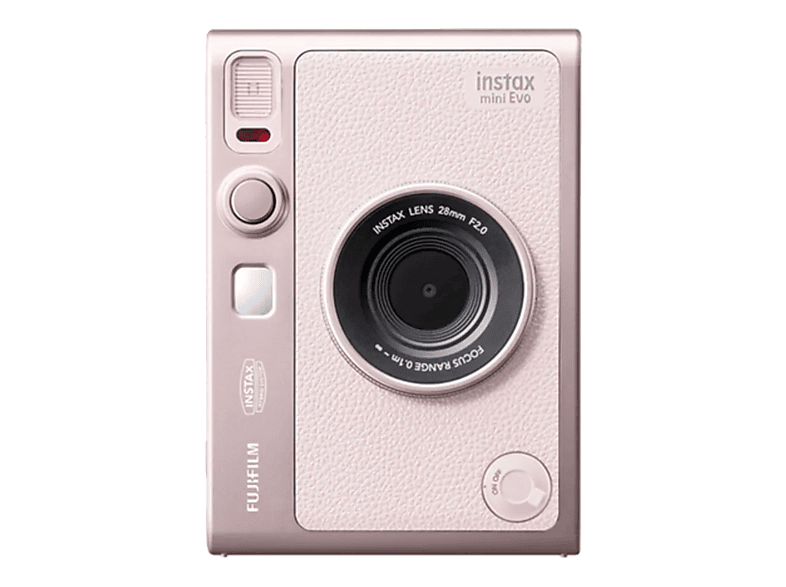 MediaMarkt, Fujifilm Instax Mini Evo Sofortbildkamera, Gentle Rose, Foto, Video & Drohnen, Kamera, Sofortbildkameras, 4182725