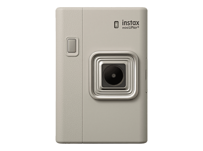 FUJIFILM Instax Mini LiPlay+ Sofortbildkamera mit Drucker, Sand Beige