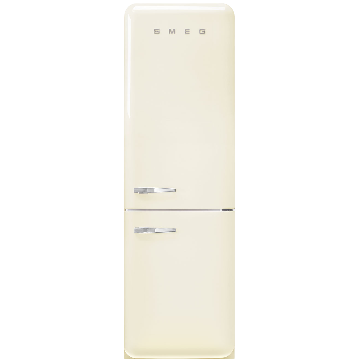 Smeg Fab32rcr6 - Retro Koel-vriescombinatie 196.8 Cm Rechtsdraaiende Deur 331 L Crème