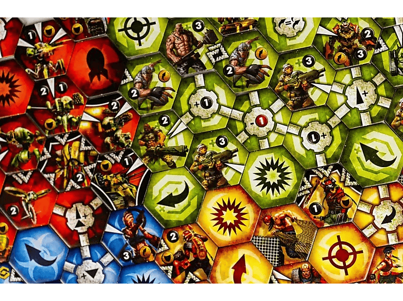 Gra planszowa PORTAL GAMES Neuroshima Hex Wielokolorowy – zdjęcie 3