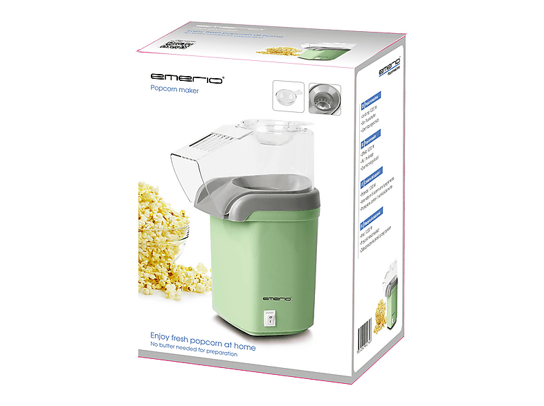 Emerio POM-111664.9 Popcornmaschine, Grün — Foto 5 von 5