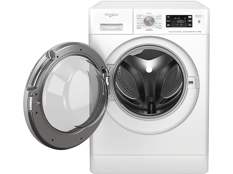 Pralka WHIRLPOOL FFB 9258 SV PL 9kg 1200obr FreshCare+ Para 6. Zmysł Inverter – zdjęcie 2